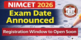 NIMCET 2026 Exam Date Announced; Registration Window to Open Soon @nimcet.admissions.nic.in